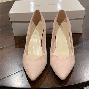Marc Fisher pink block heels